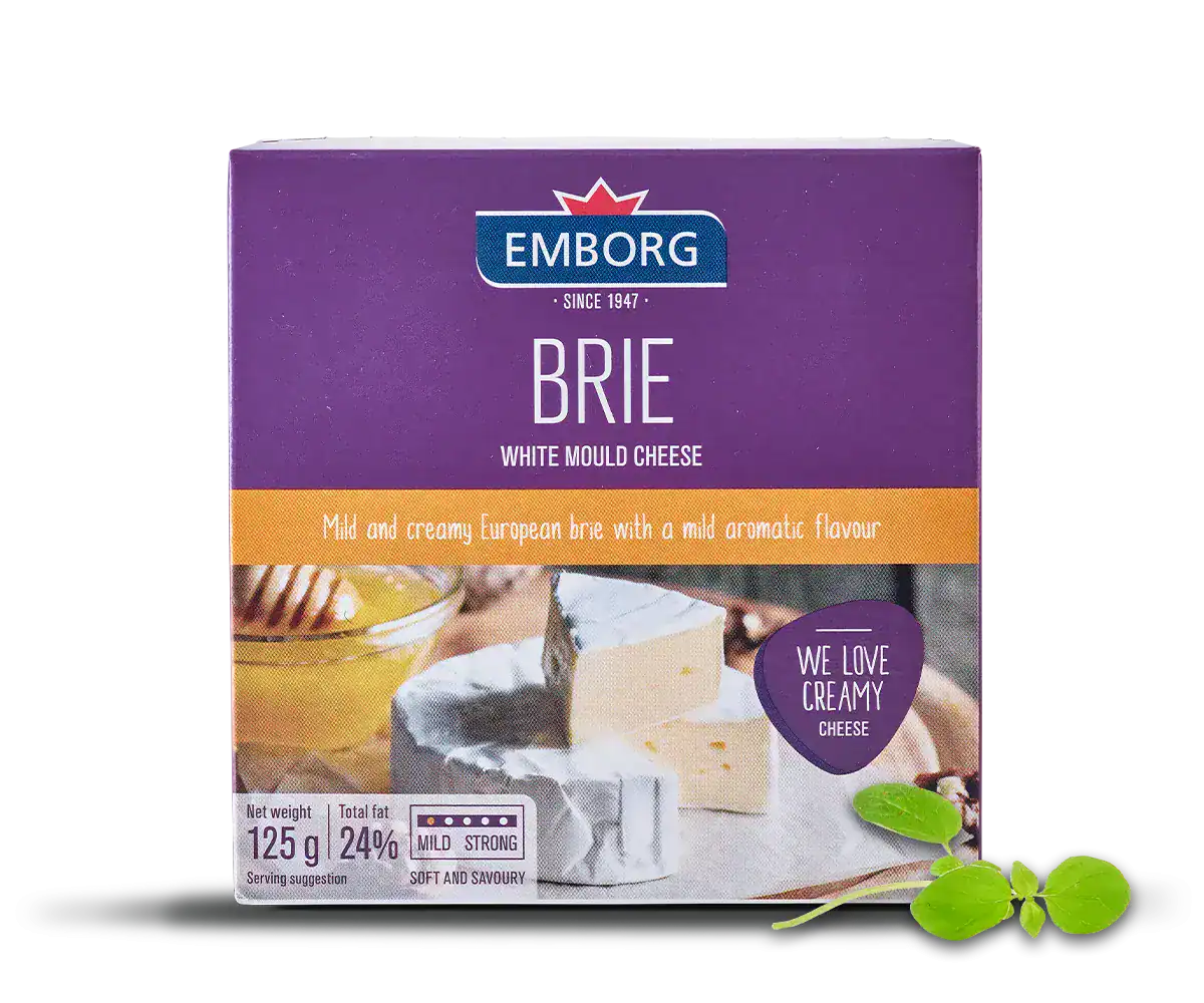 Creamy Brie Cheese - Emborg Singapore