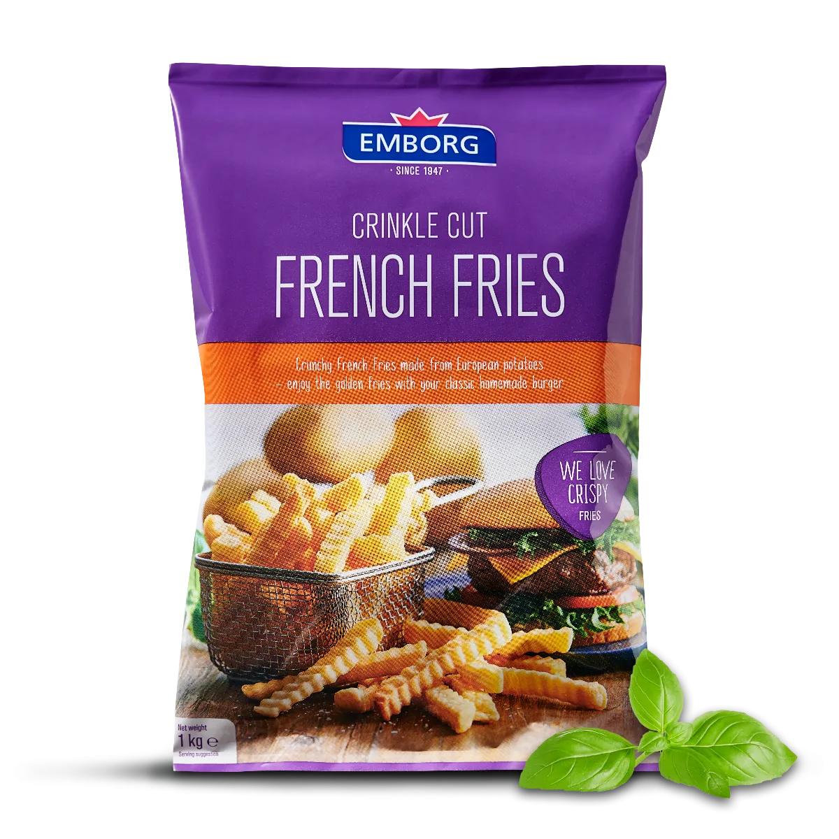 Crinkle Cut French Fries - Emborg Malaysia