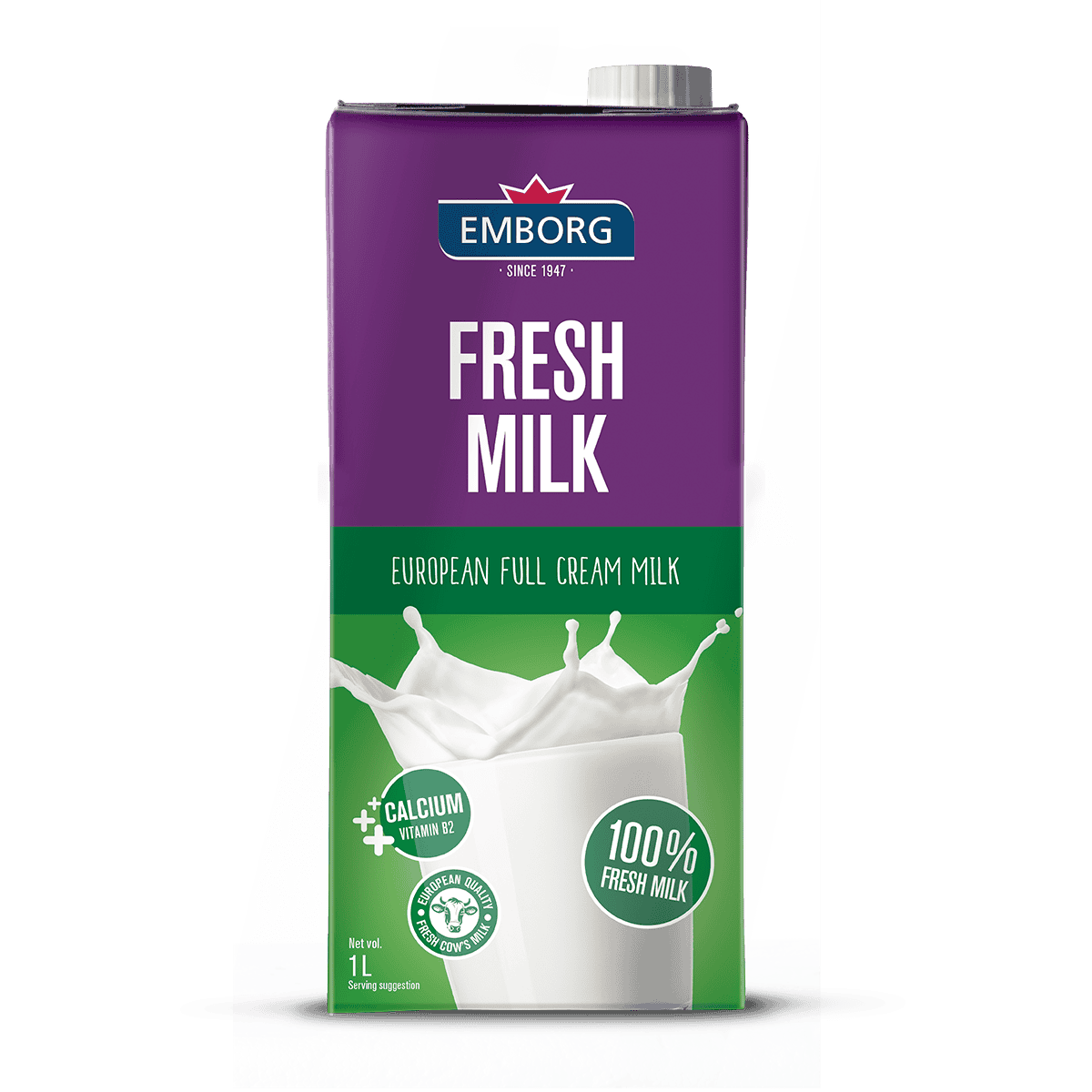 Fresh Full Cream Milk 3.5% | Pure European Flavour - Emborg
