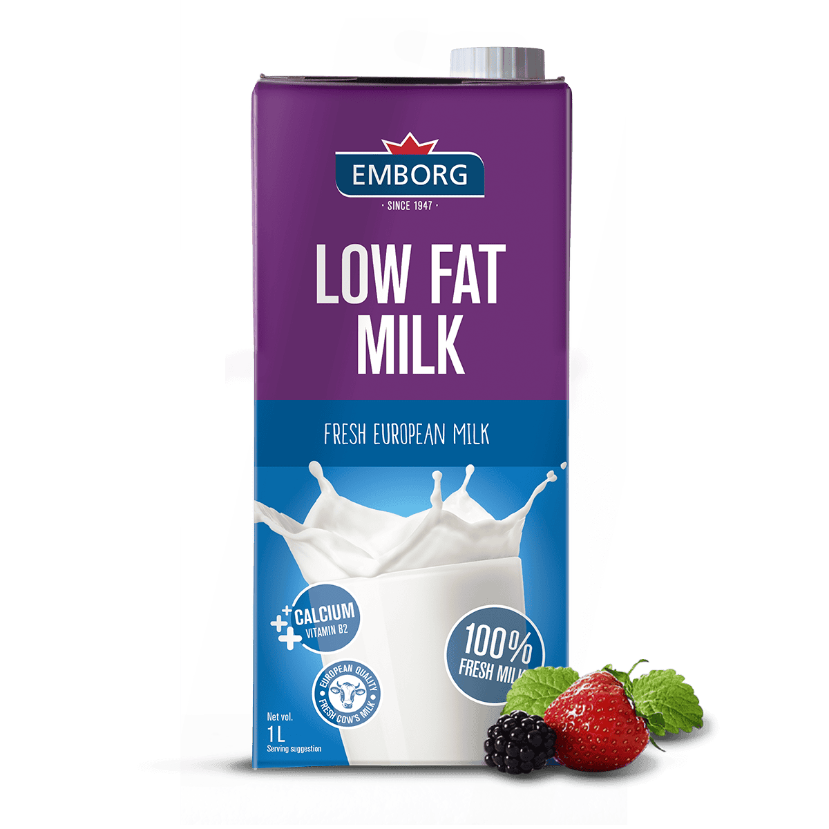 Low Fat Milk 1.5% - Emborg 