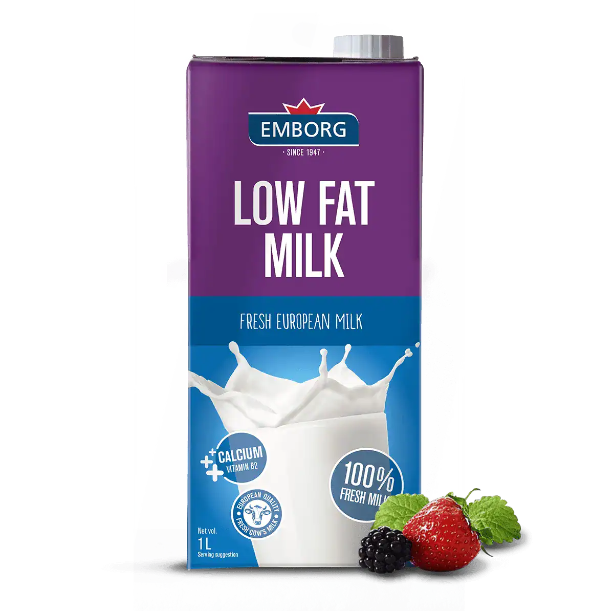 Low Fat Milk 1.5% - Emborg Malaysia