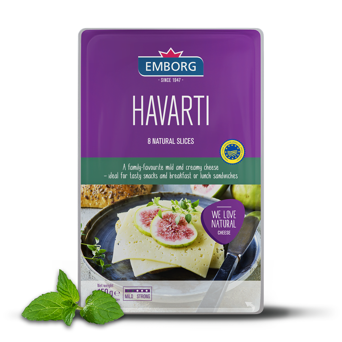 Natural Havarti Slices