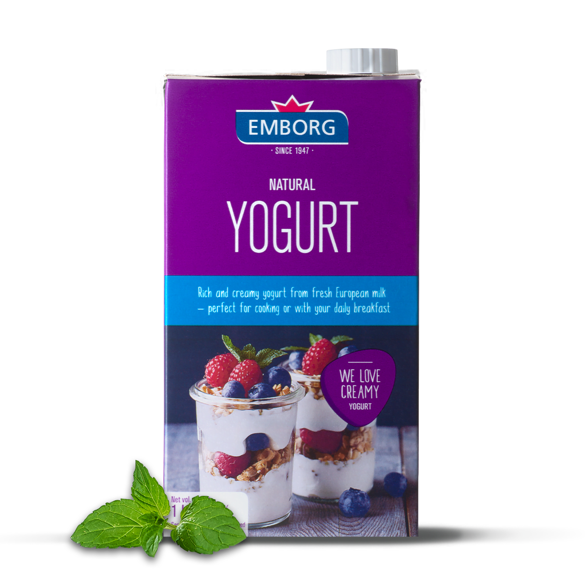 Natural Yogurt 3.5% - Emborg Philippines