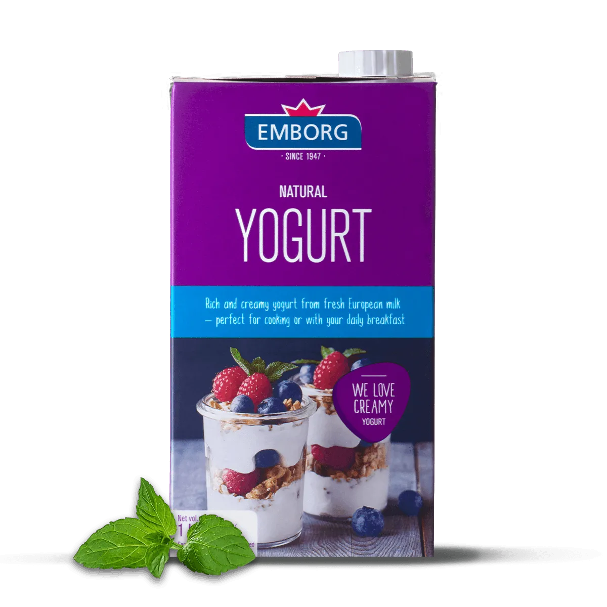 Natural Yogurt 3.5% - Emborg Philippines