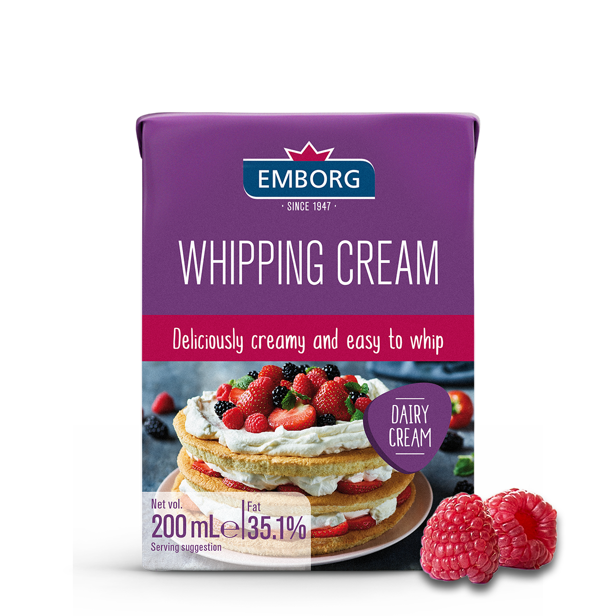 Natural Whipping Cream - Emborg Philippines