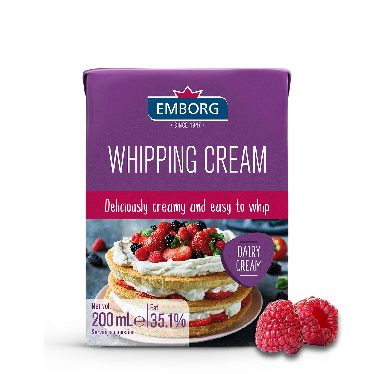 Natural Whipping Cream - Emborg Philippines