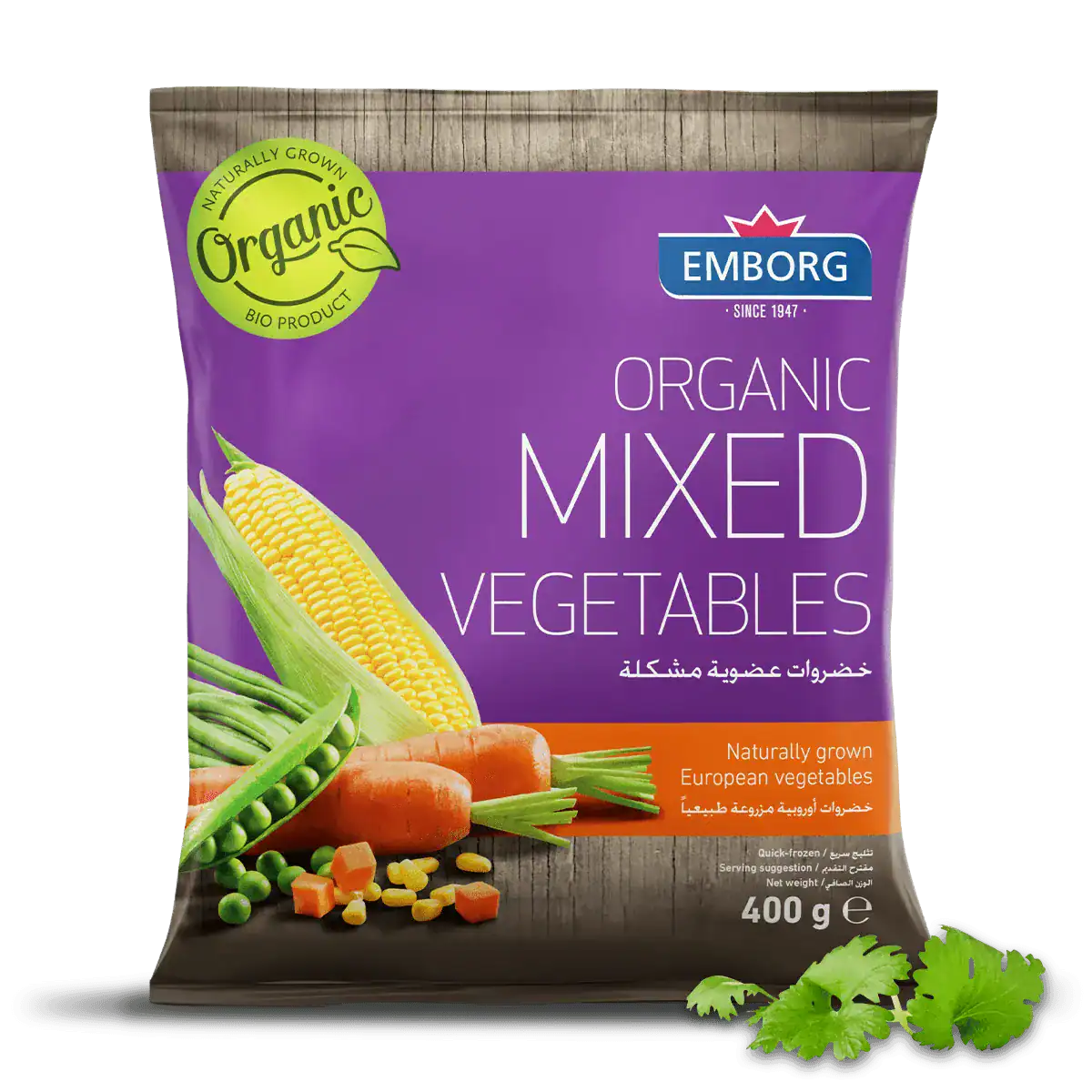 Organic Mixed Vegetables - Emborg Malaysia