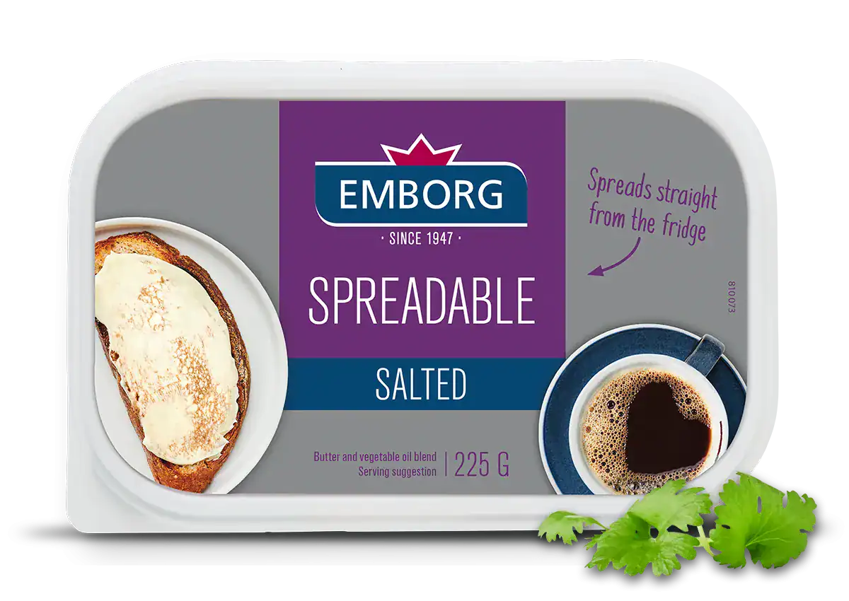 Salted Spreadable Butter - Emborg 