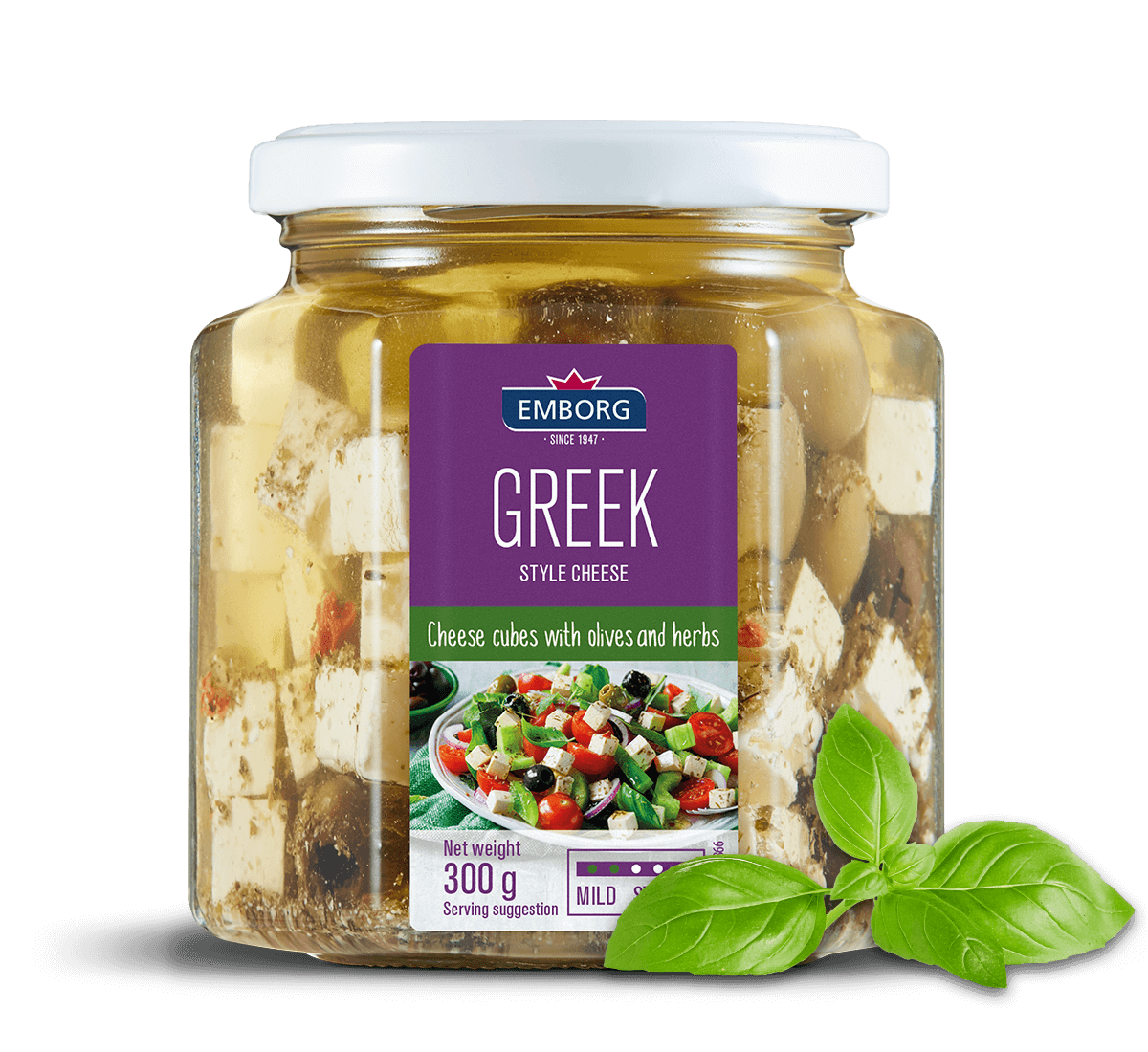 Greek Style Cheese w/Olives & Herbs - Emborg Philippines