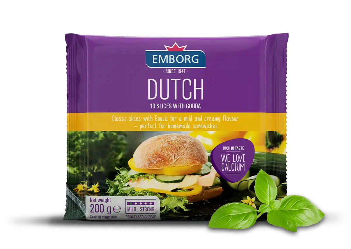 Dutch Gouda Slices - Emborg 