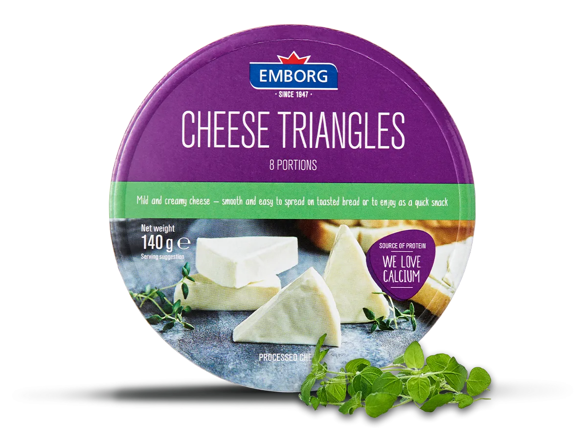 Cheese Triangles - Emborg Malaysia