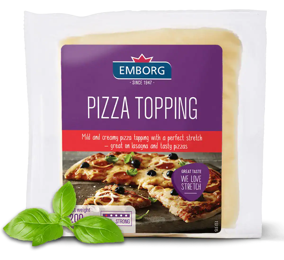 Pizza Topping Block - Emborg Singapore
