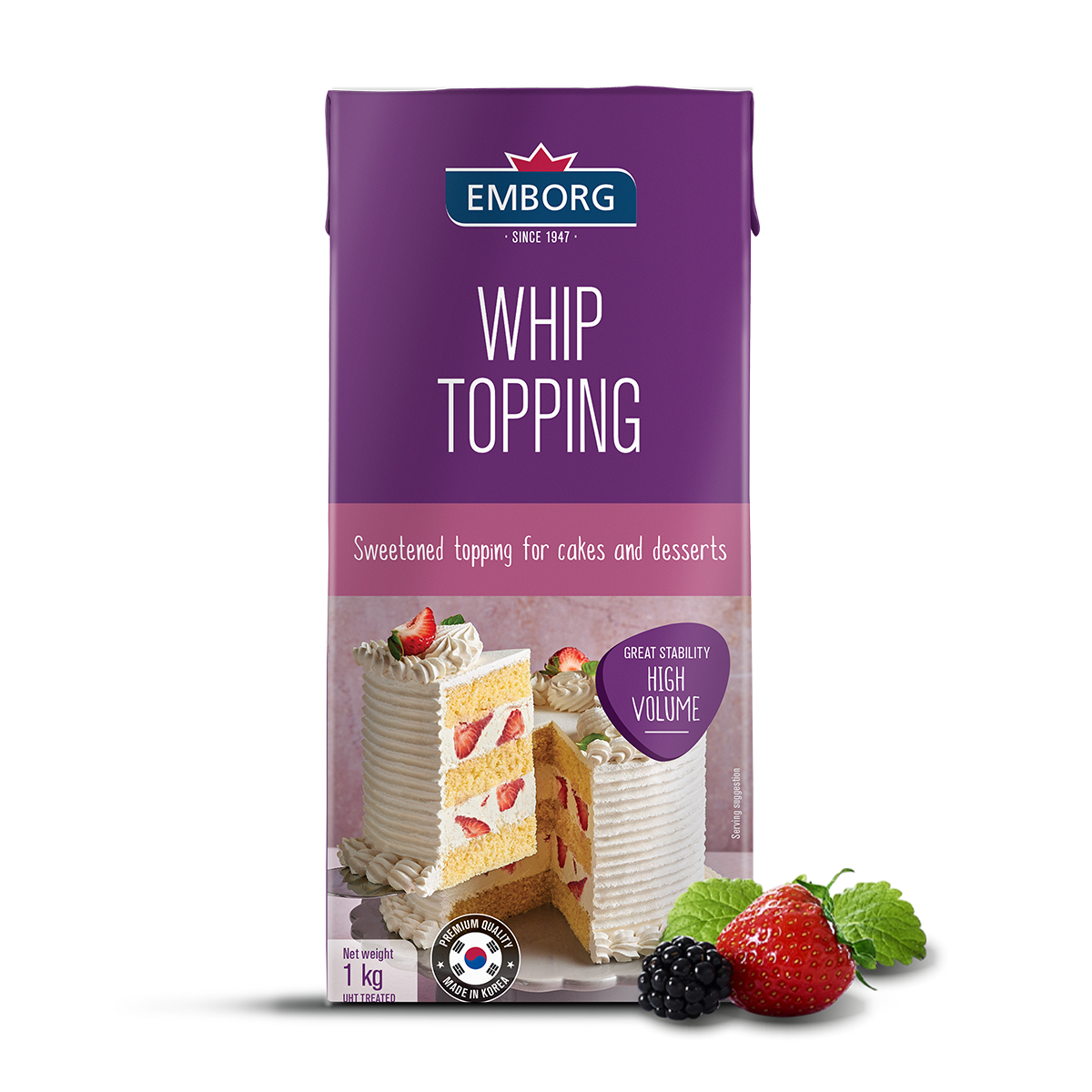 Whip Topping - Emborg Philippines