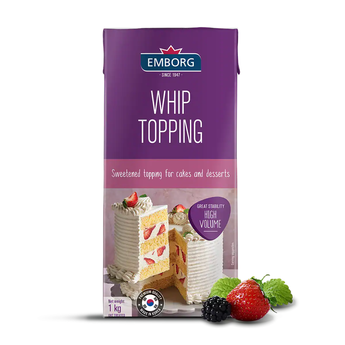 Whip Topping - Emborg Philippines