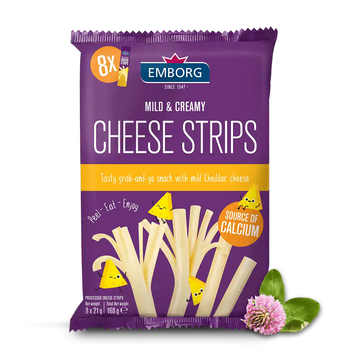 Snack Cheese Strips - Emborg Malaysia