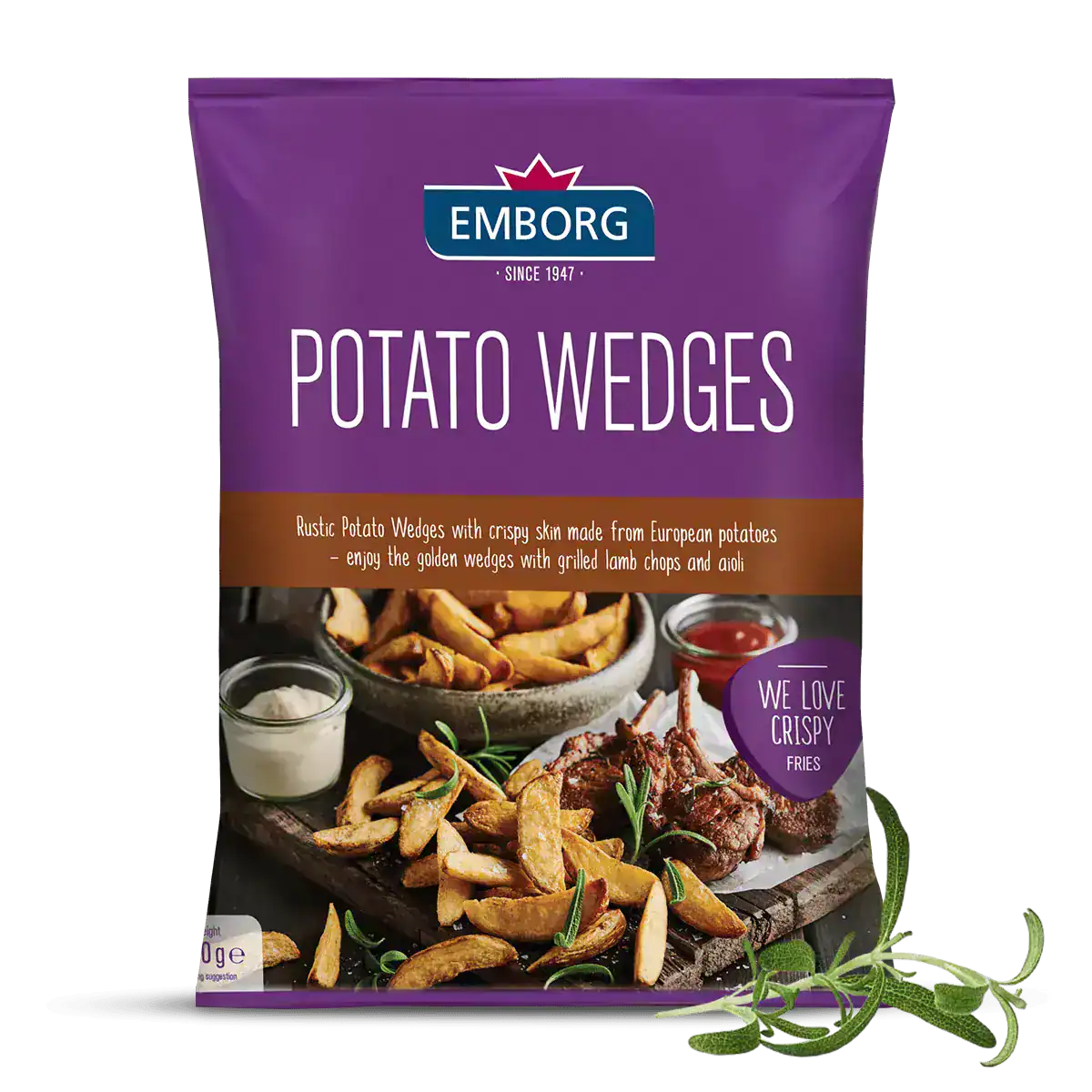 Potato Wedges - Emborg 