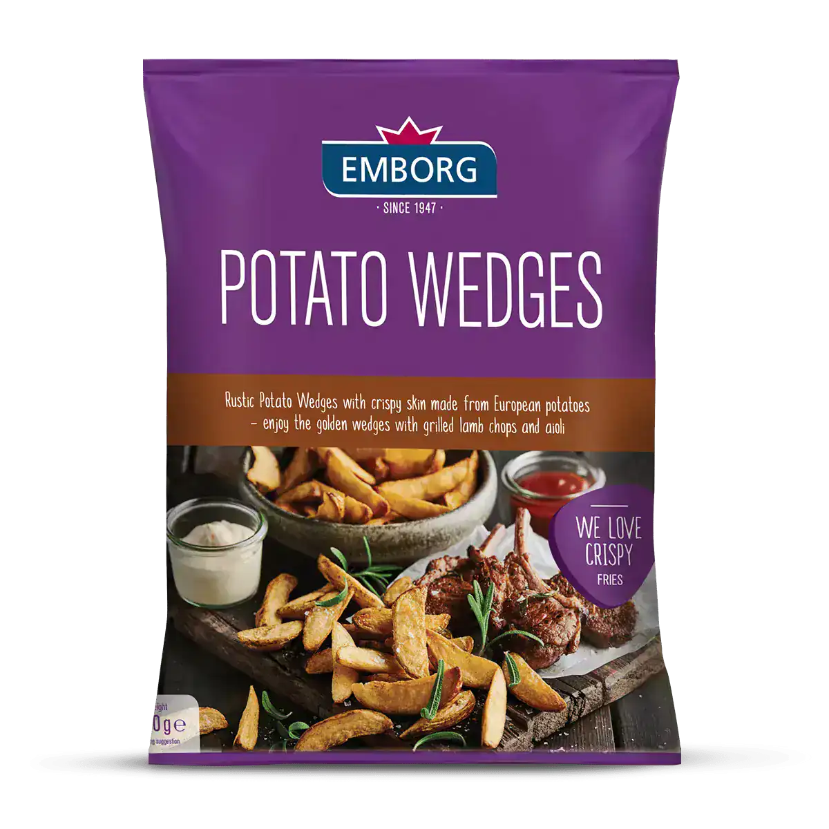 Emborg Fish Roe Potato Wedges - Emborg