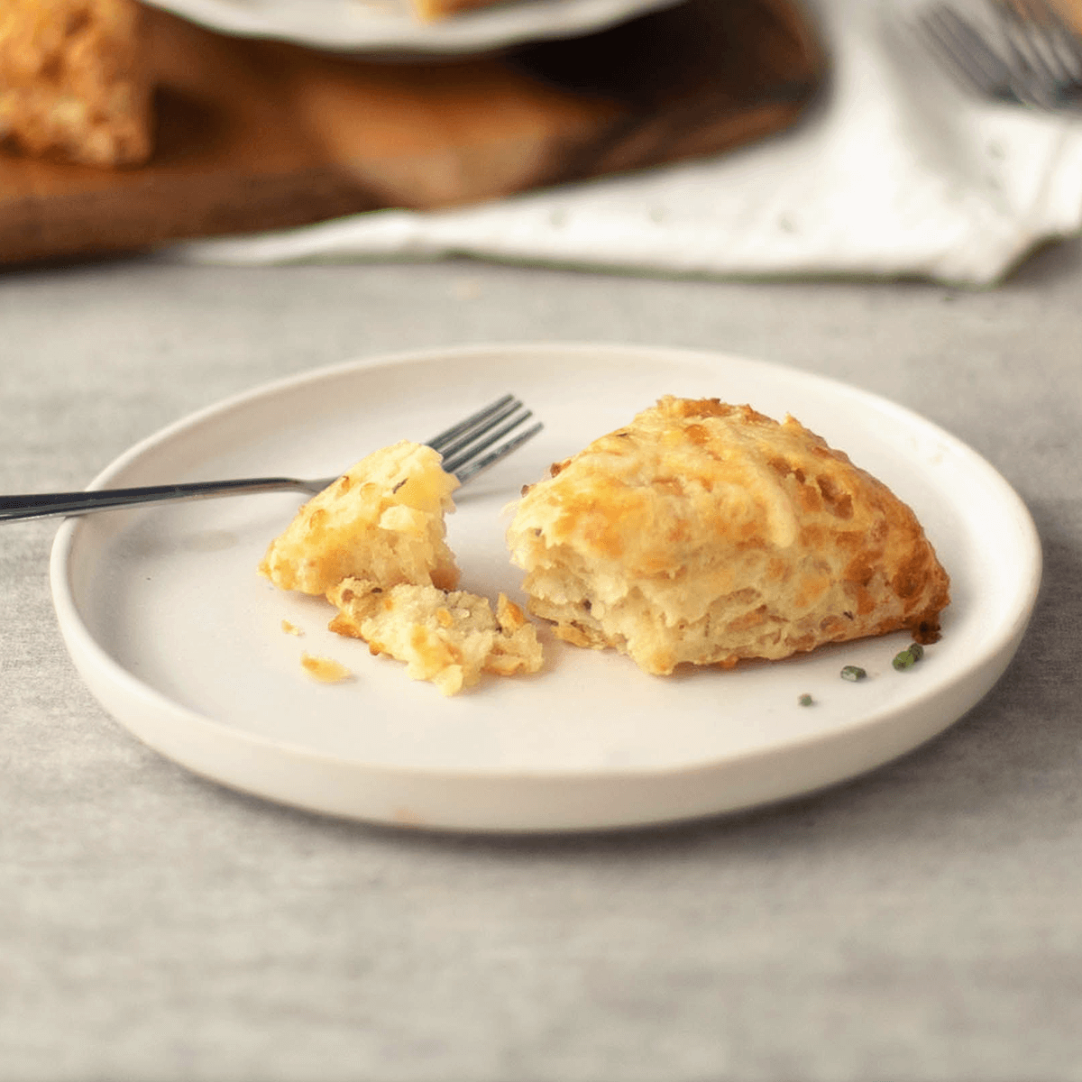 Ham, Cheese and Chives Scones - Emborg 