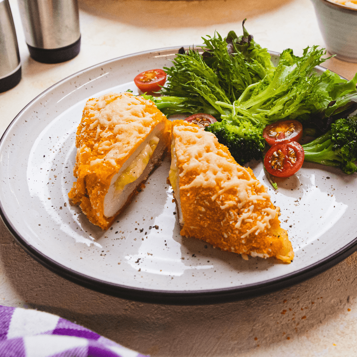 5-Ingredient Baked Cheesy Chicken - Emborg Malaysia