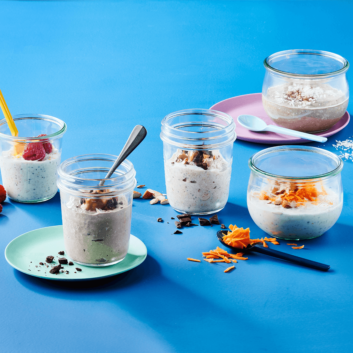 Overnight Oats - 5 Ways - Emborg Singapore