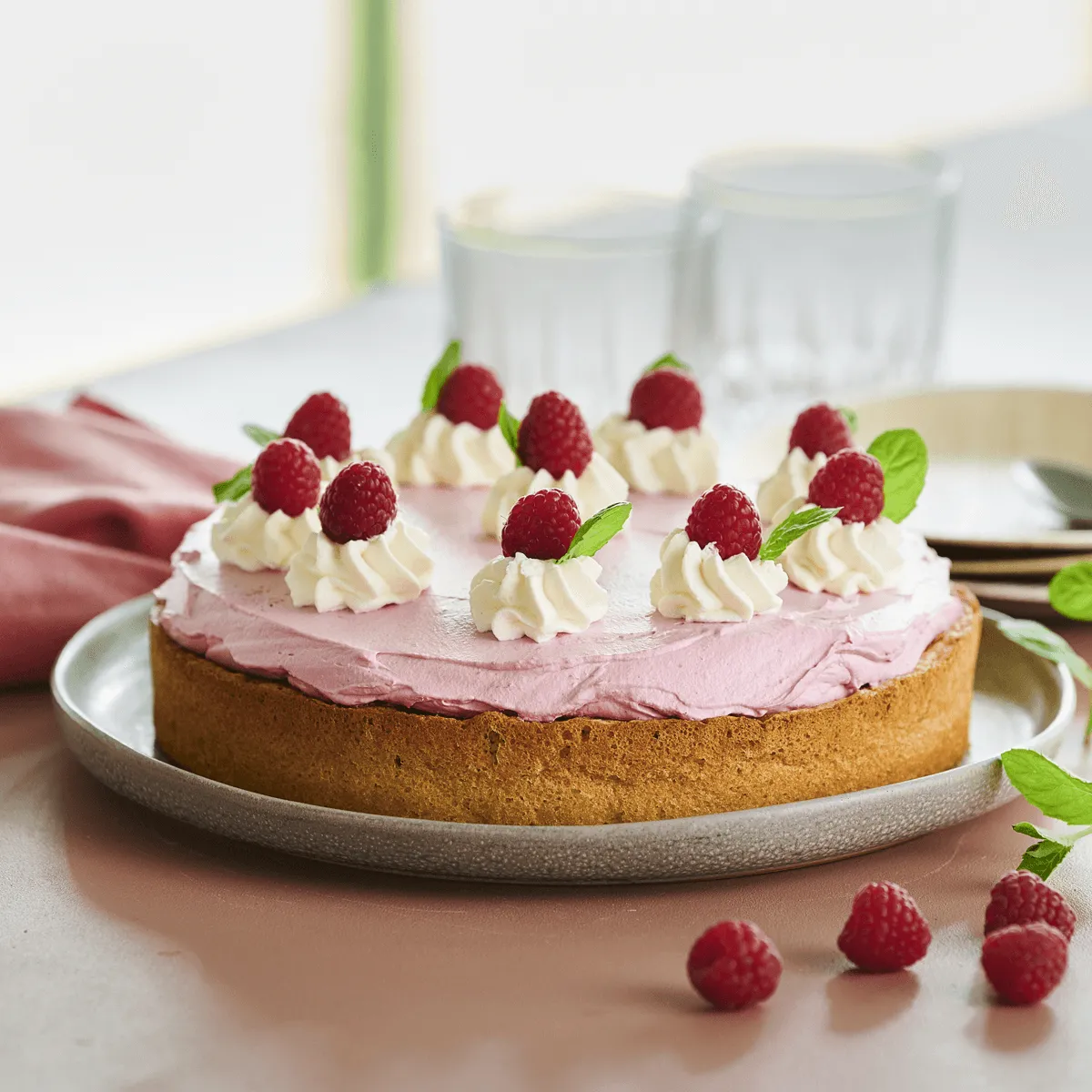 Raspberry Mousse Cake - Emborg Philippines