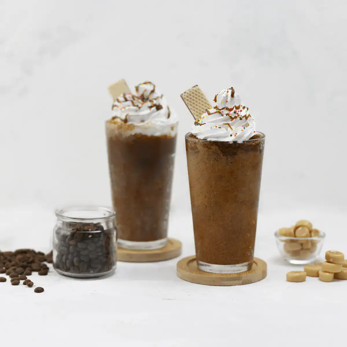 Salted Caramel Coffee Frappe - Emborg