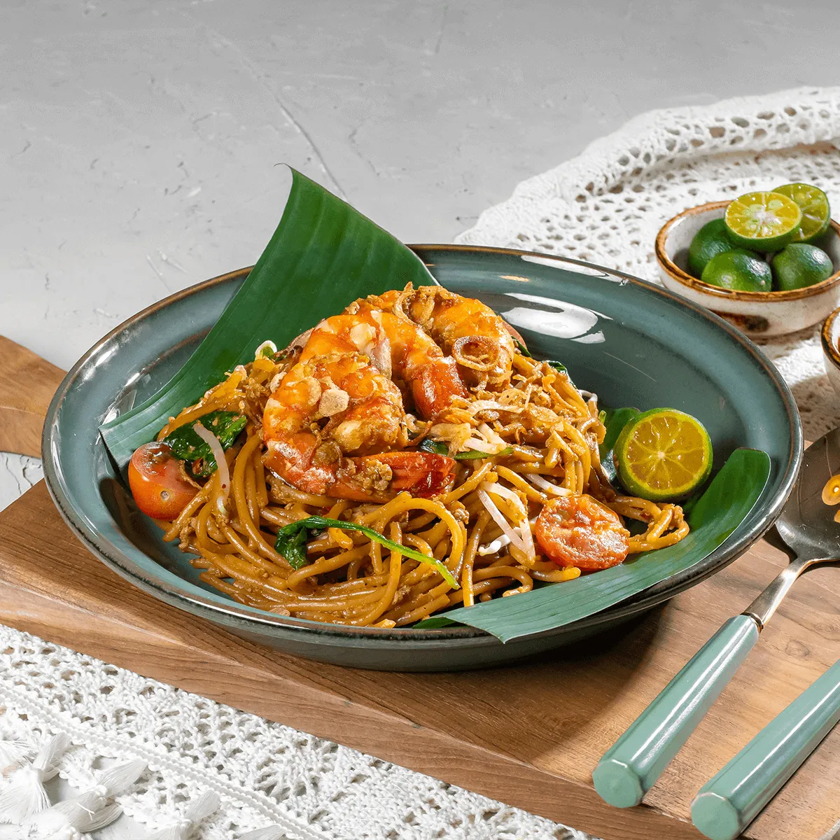 Spaghetti Goreng Mamak - Emborg Singapore