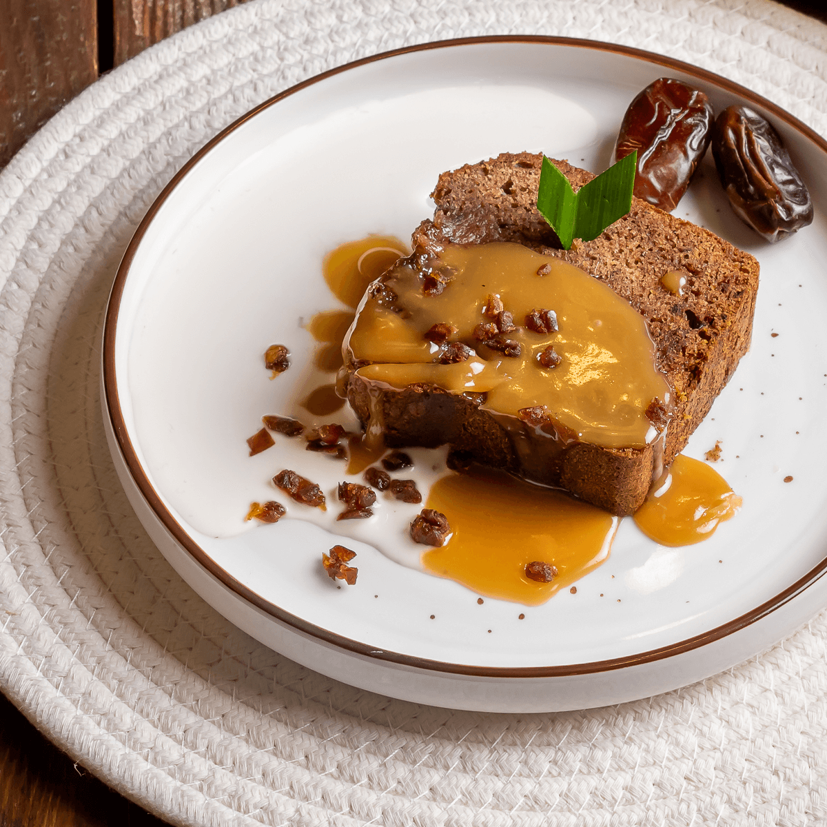 Sticky Date Pudding with Butterscotch - Emborg 