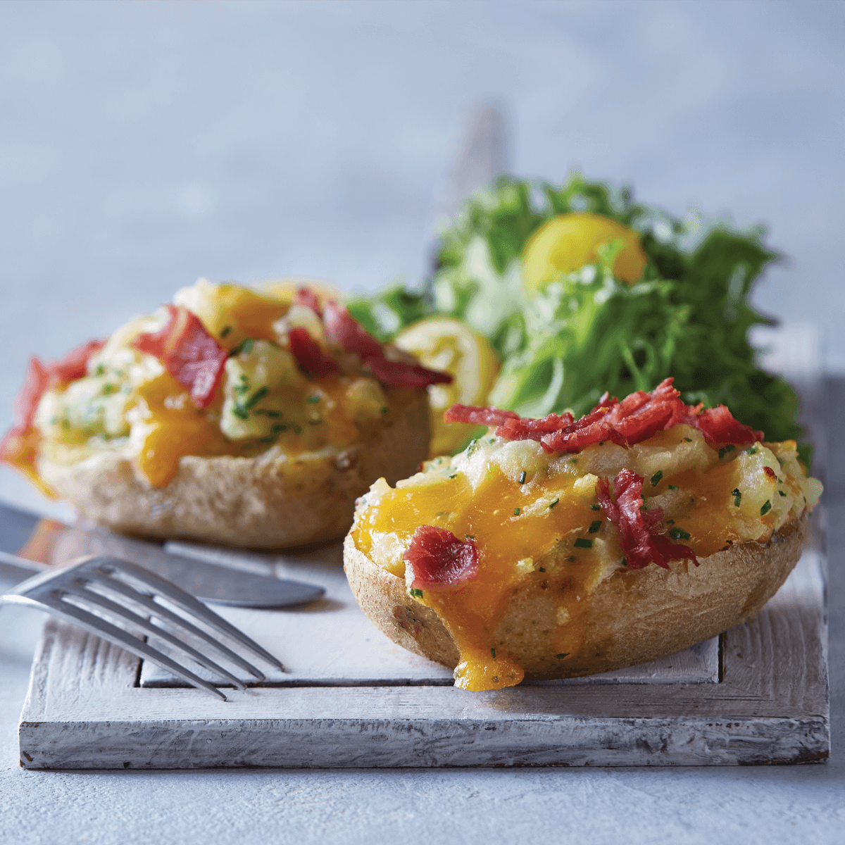 Stuffed Baked Potatoes - Emborg 