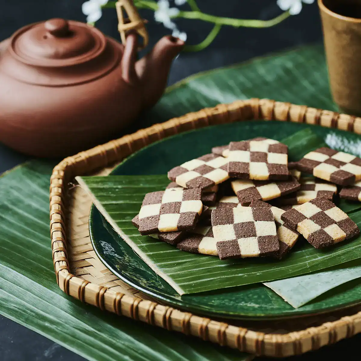 Traditional Checkerboard Cookies - Emborg 