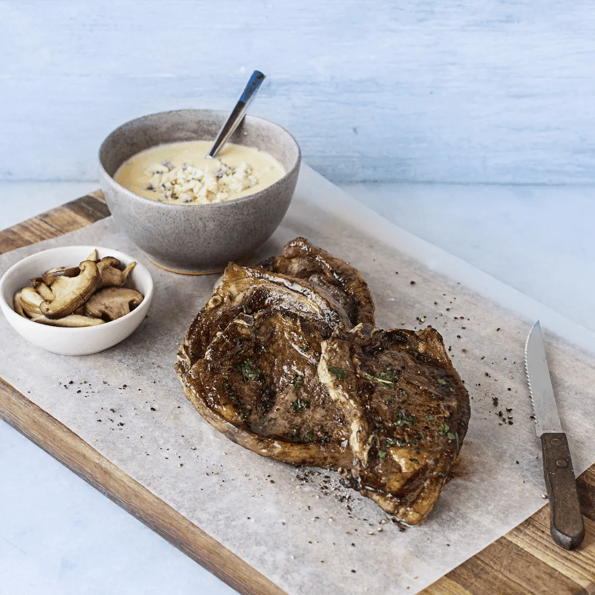Veal Steak with Danablu Sauce - Emborg Malaysia