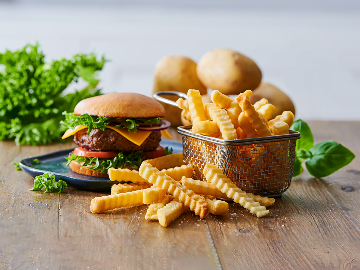 Crinkle Cut French Fries