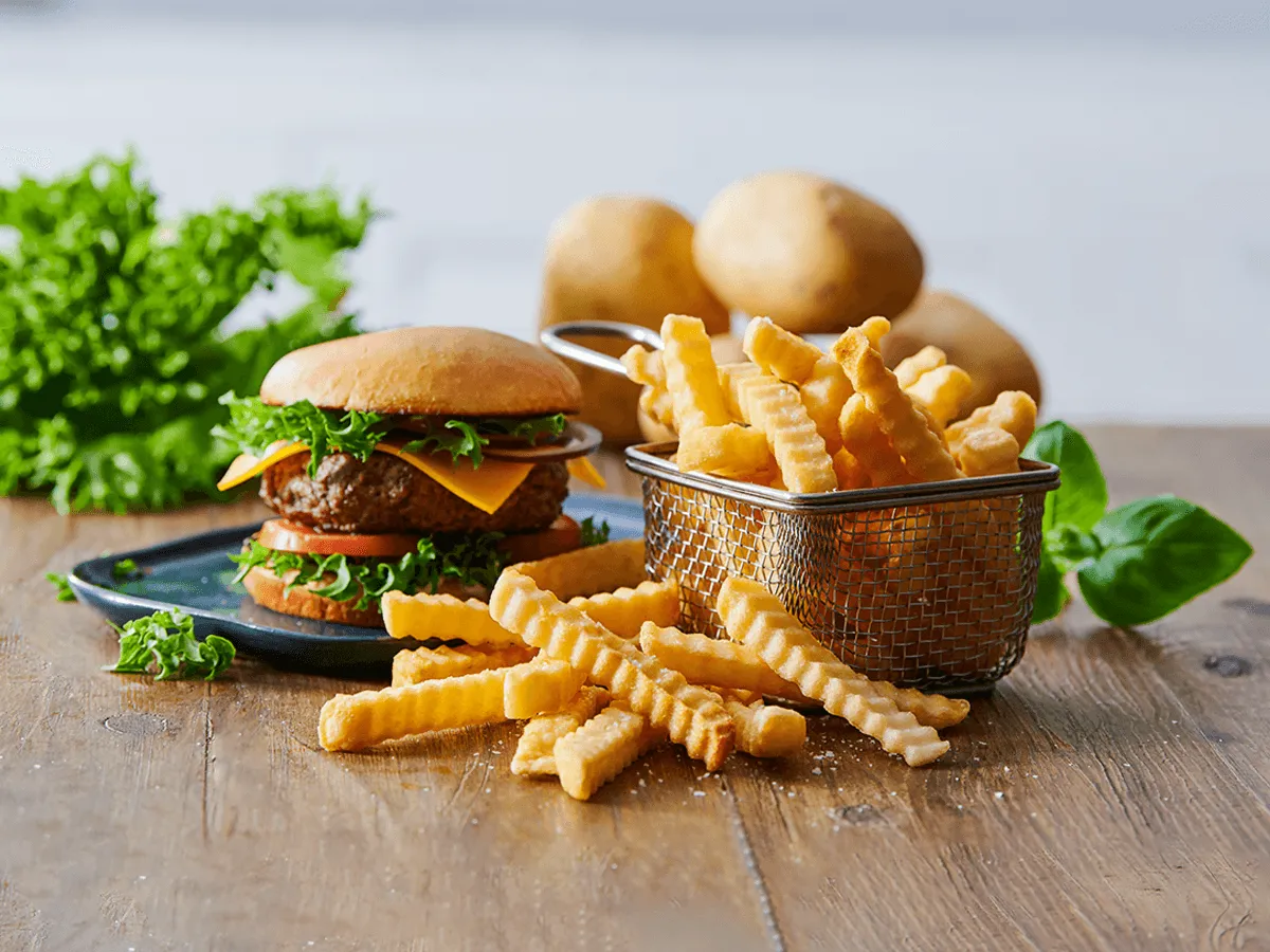 Crinkle Cut French Fries - Emborg Malaysia