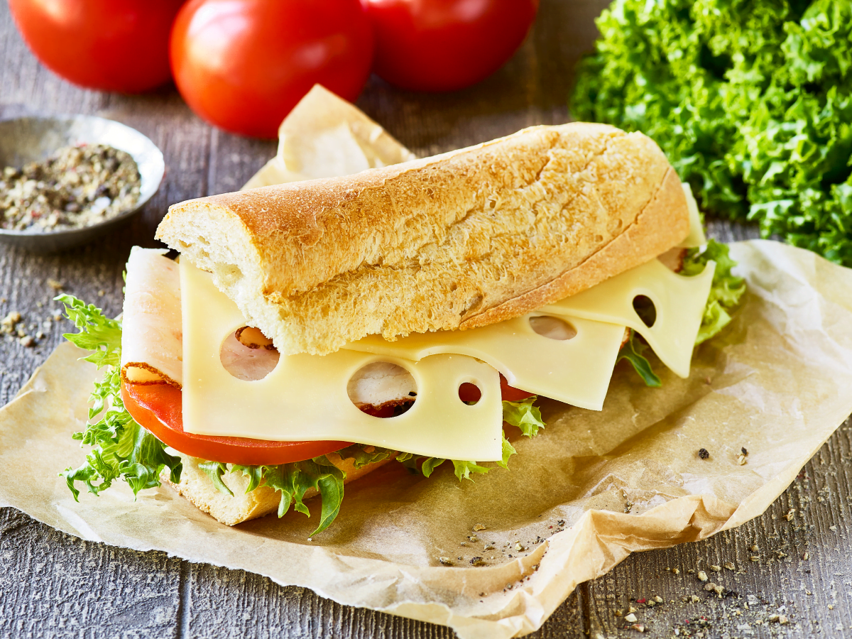 Swiss Cheese Slices - Emborg