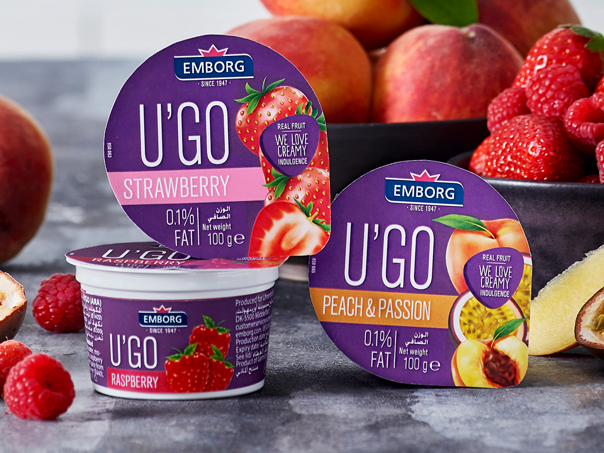 U’GO Peach & Passionfruit Yogurt - Emborg Malaysia