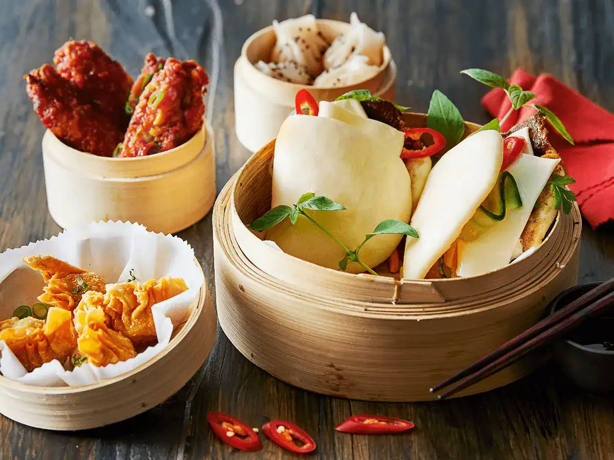 Bao Buns with BBQ Beef and Mozzarella - Emborg Malaysia