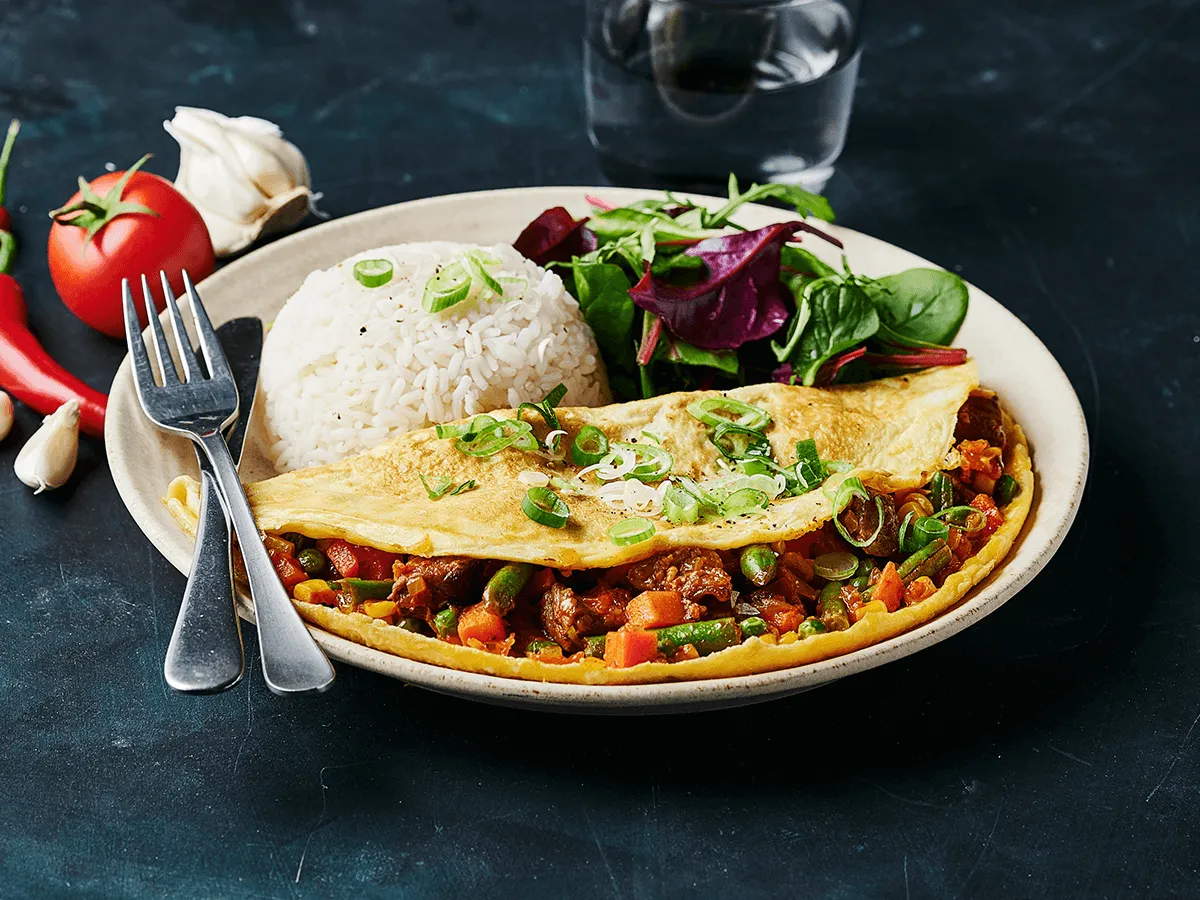 Bistik Veggie Omelette - Emborg Philippines