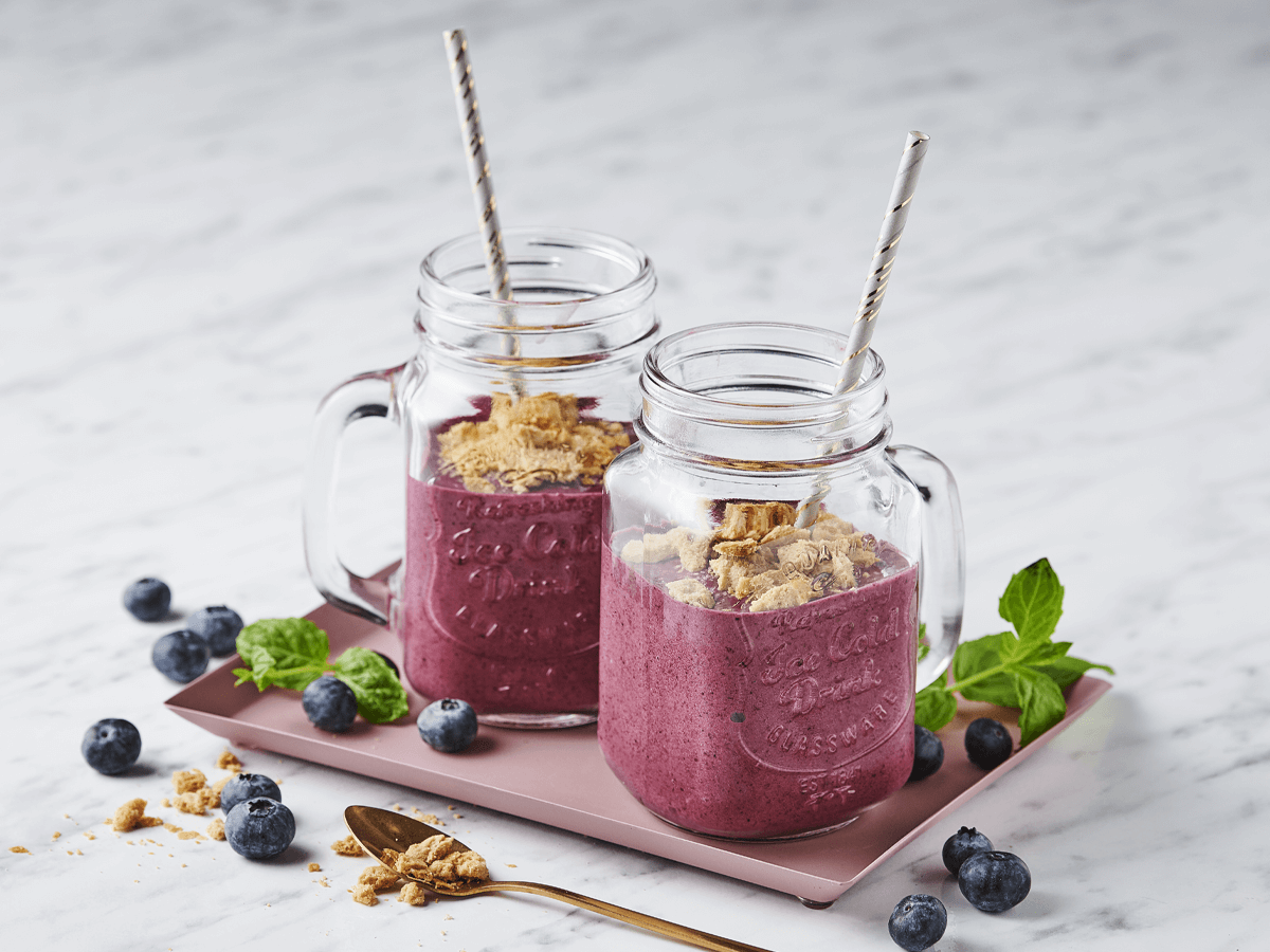 Blueberry Cheesecake Smoothie - Emborg 