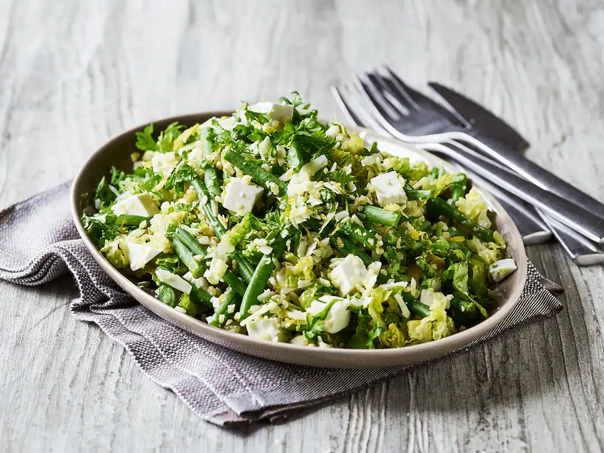 Bulgur salad with greek style cheese - Emborg 