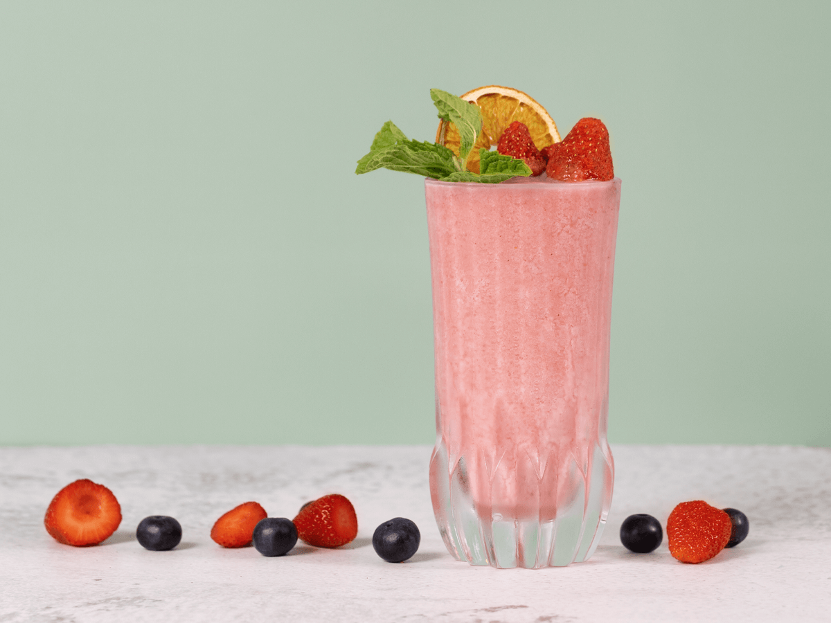 Tropical Strawberry Smoothie - Emborg Singapore