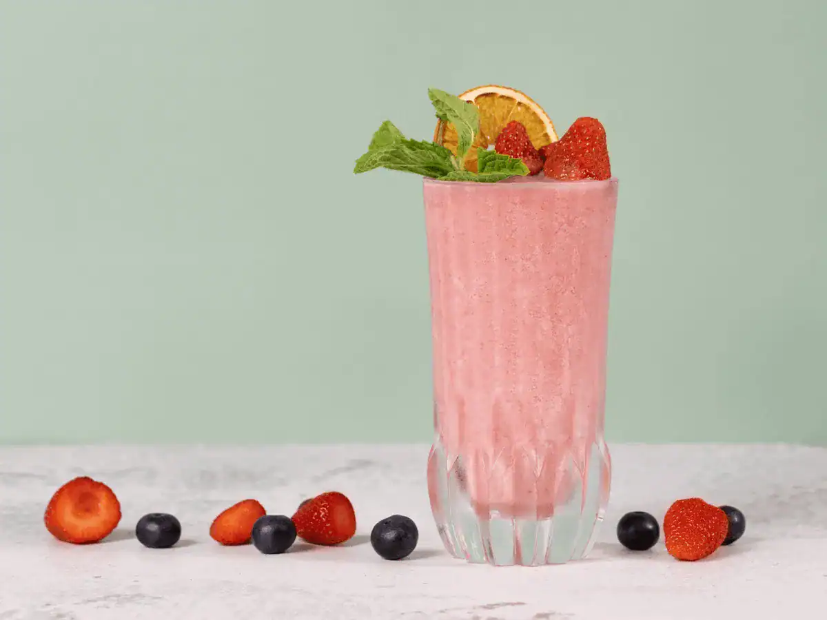 Tropical Strawberry Smoothie - Emborg Singapore