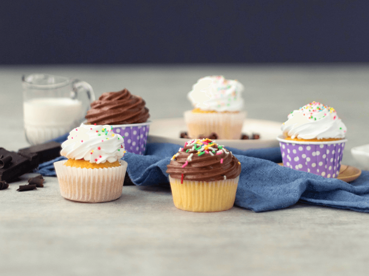 Vanilla Cupcakes - Emborg 