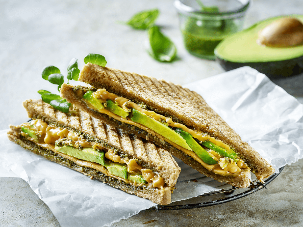 Vegan Grilled Sandwich - Emborg Singapore
