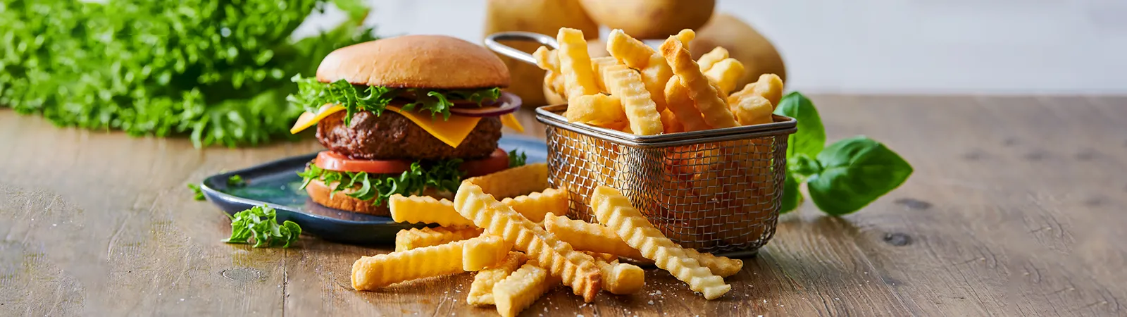 Crinkle Cut French Fries - Emborg Malaysia