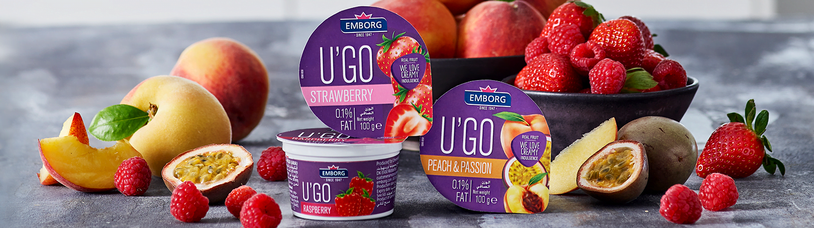 U’GO Peach & Passionfruit Yogurt - Emborg Malaysia