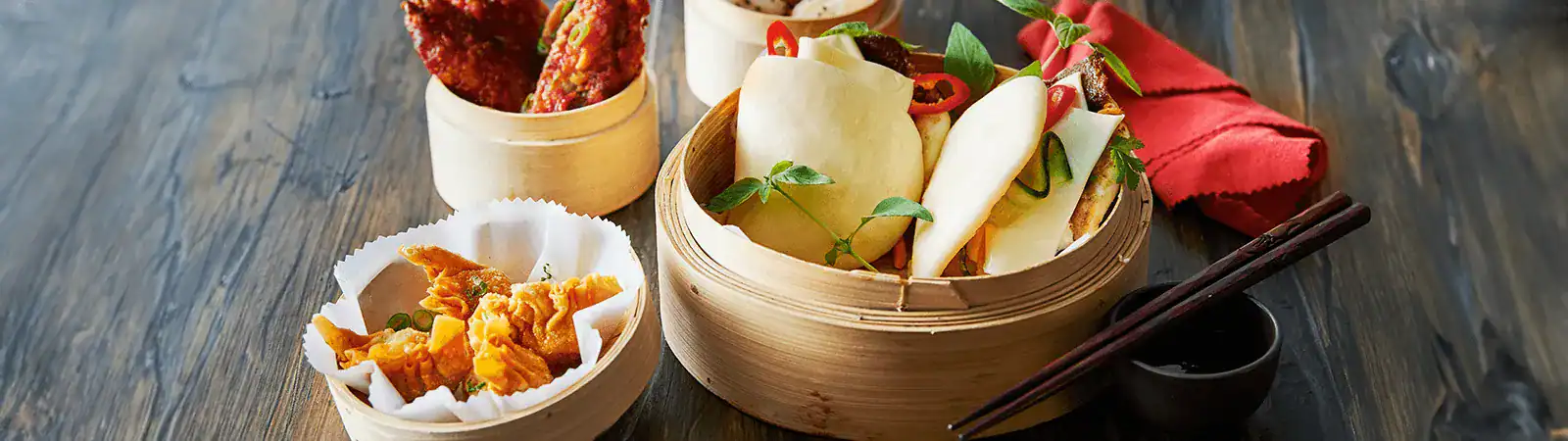 Bao Buns with BBQ Beef and Mozzarella - Emborg Malaysia