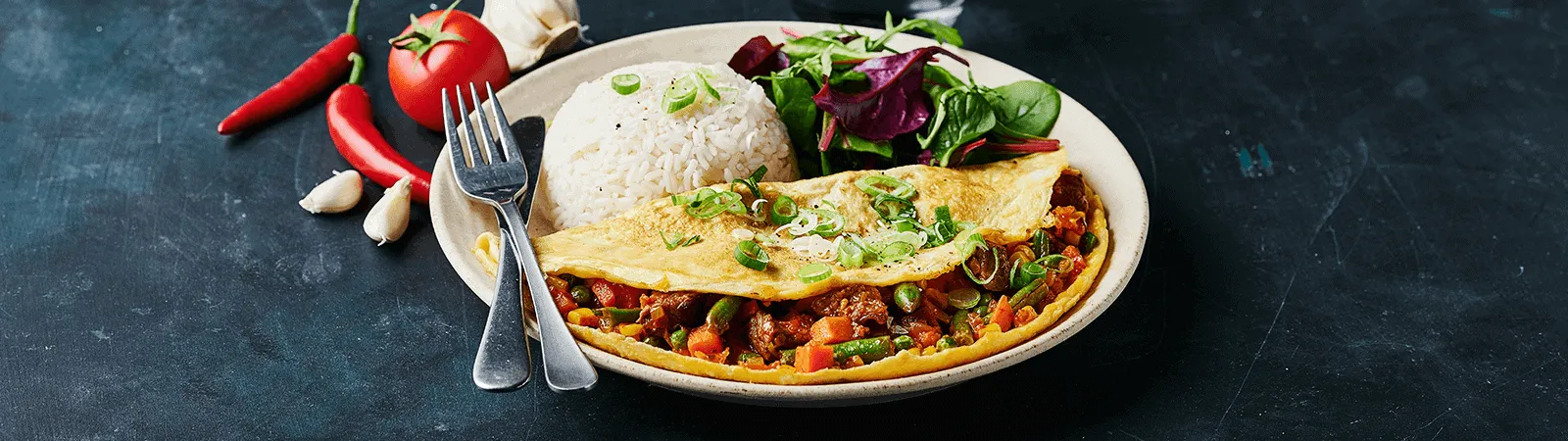 Bistik Veggie Omelette - Emborg Philippines