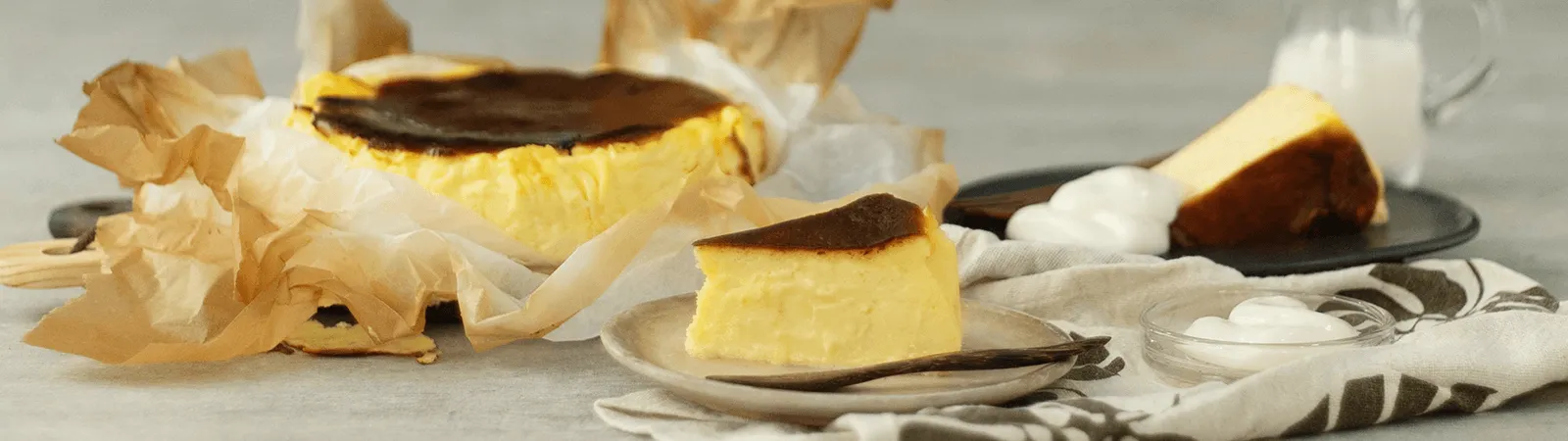 Burnt Basque Cheesecake - Emborg Singapore