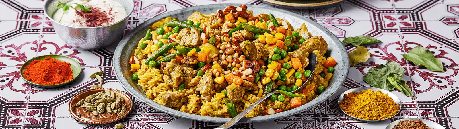 Ouzi Spiced Rice and Lamb - Emborg Malaysia
