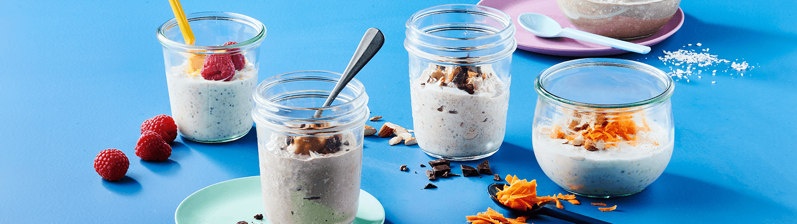 Overnight Oats - 5 Ways - Emborg Singapore